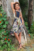 Annette Dress - Paradiso Stripe